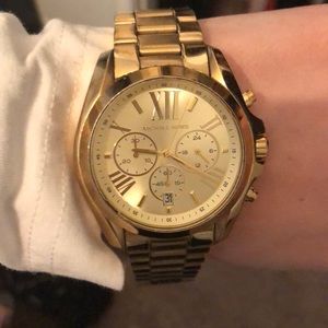 Gold Michael Kors watch
